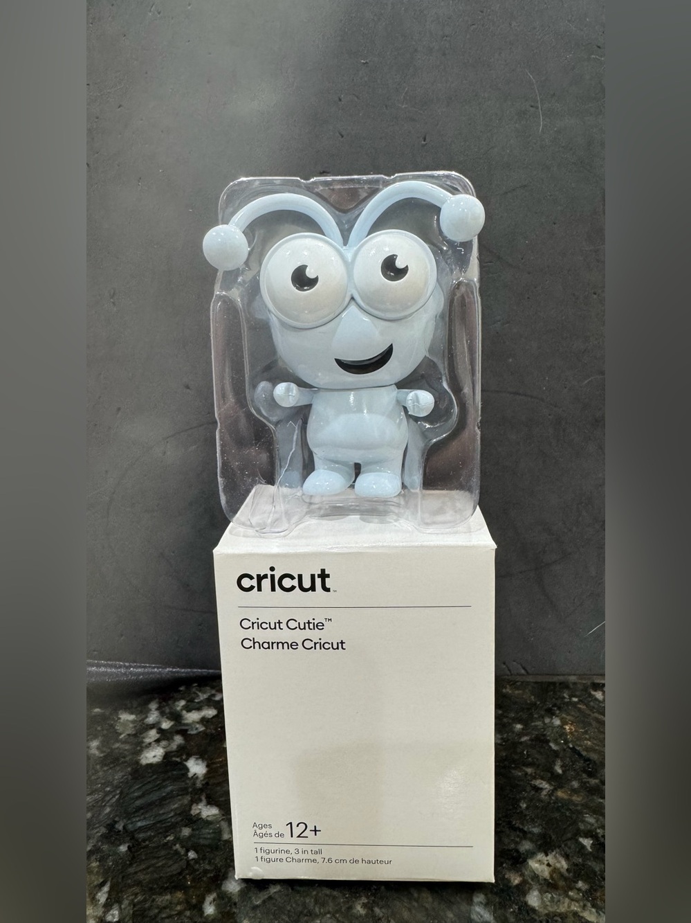 Cricut Light Blue Cutie Collectible Figurine